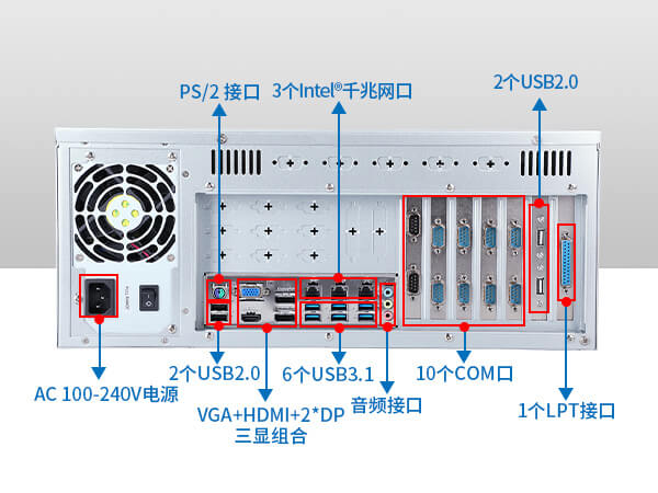4U上架式主機(jī),機(jī)器視覺(jué)工控機(jī)
