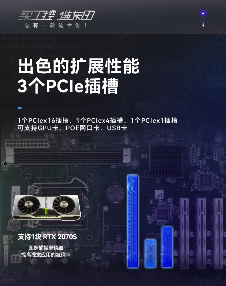 酷睿4代壁掛式工控機(jī),7個擴(kuò)展槽.jpg